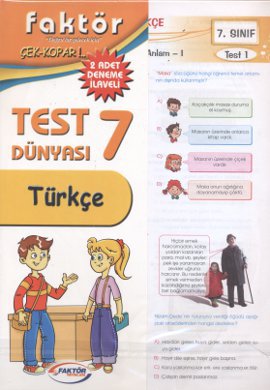 Türkçe 7. Sınıf Çek Kopar Yaprak Test