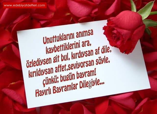 BUGN BAYRAM ! HAYIRLI BAYRAMLAR