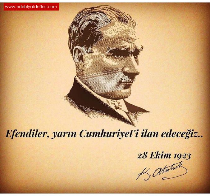 29 Ekim Cumhuriyet Bayram Kutlu Olsun...