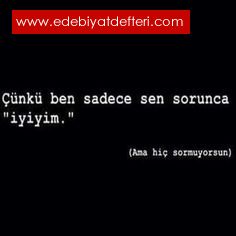 sen gidince...