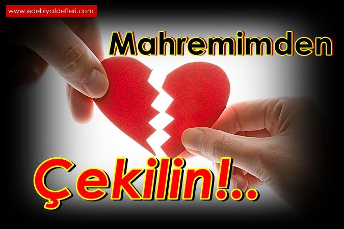 Mahremimden ekilin