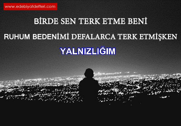 YALNIZLIGIM