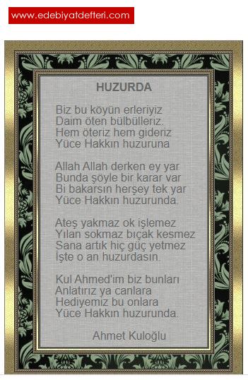 Huzur'da