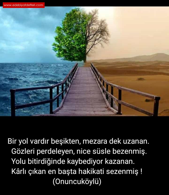 Bir yol var !