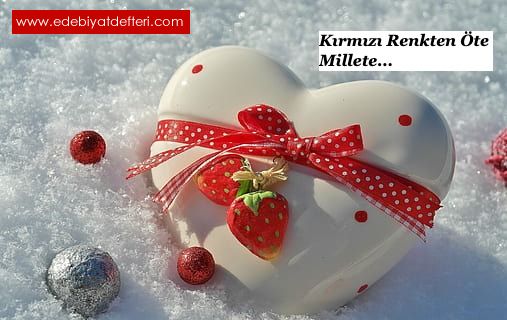 Krmz Renkten te Millete