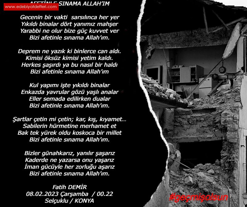 AFETNLE SINAMA ALLAH'IM