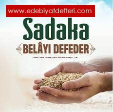 Bir sadaka bin belay def eder