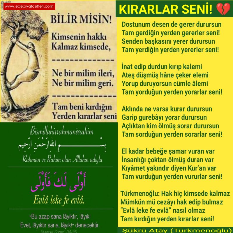 KIRARLAR SEN! 💔