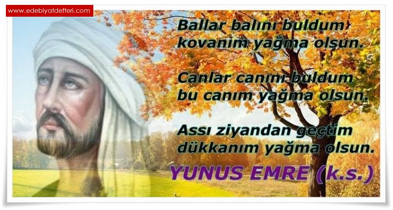 YUNUS  EMRENN  ALLAH AKI  PEYGAMBER  AKI  NE  GZEL  RNEKTR.