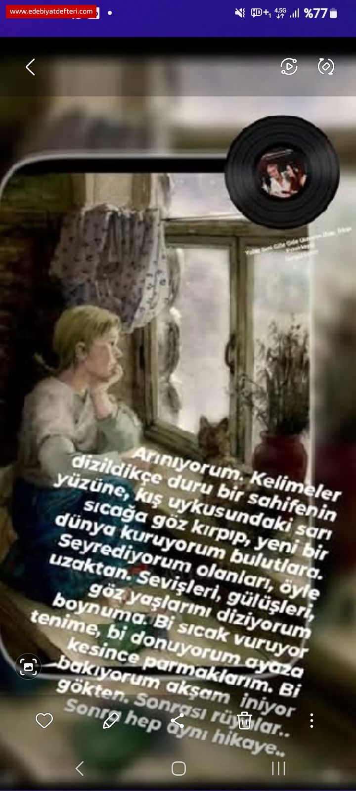Hikayenin Ayn Yerinden