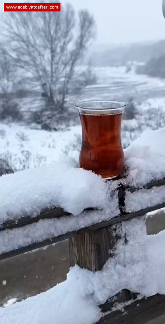 ÇAY İNLİYOR TISLAYA TISLAYA