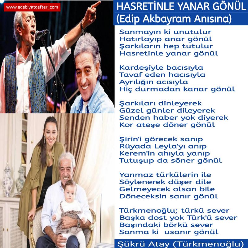 HASRETNLE YANAR GNL💐 (Edip Akbayram Ansna)