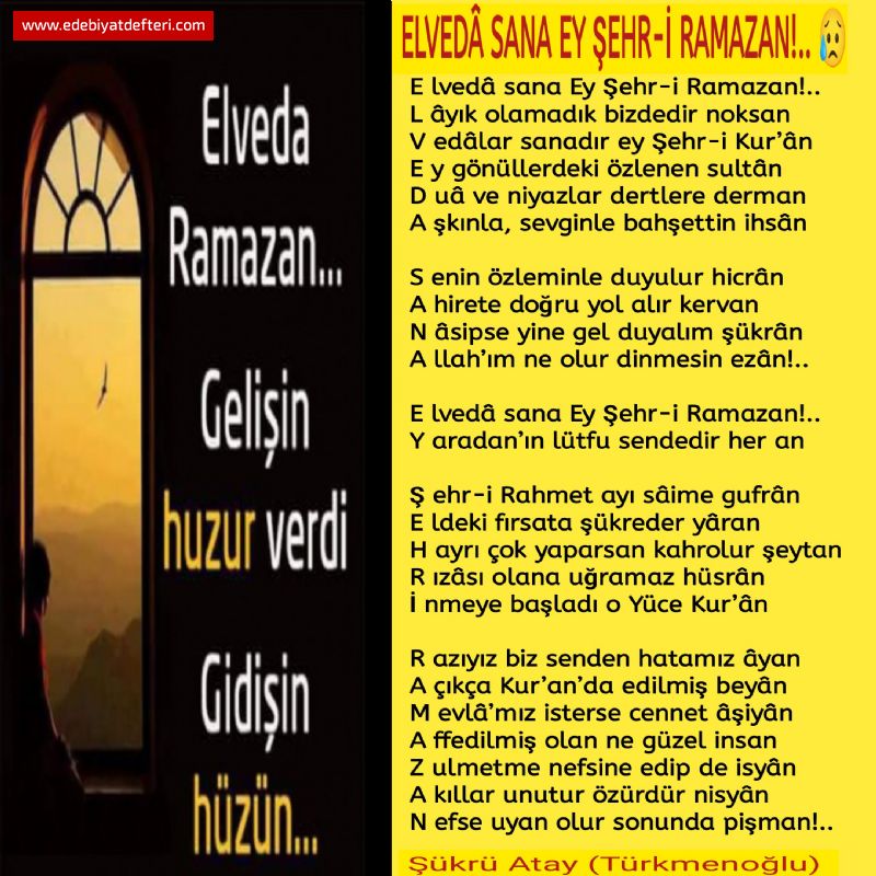 ELVED SANA EY EHR- RAMAZAN!.. 😥