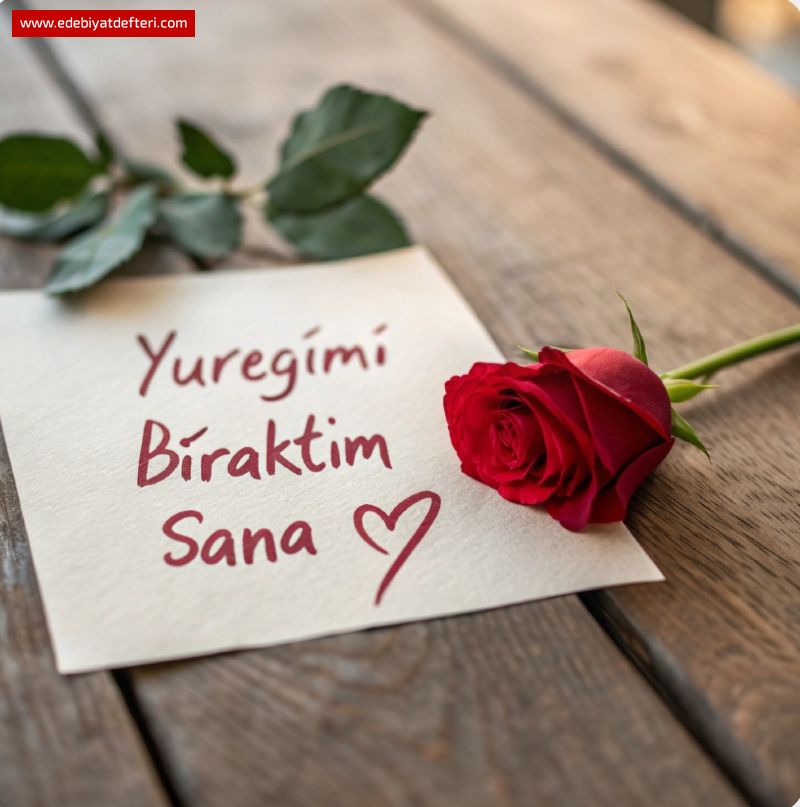 Yüreğimi bıraktım sana