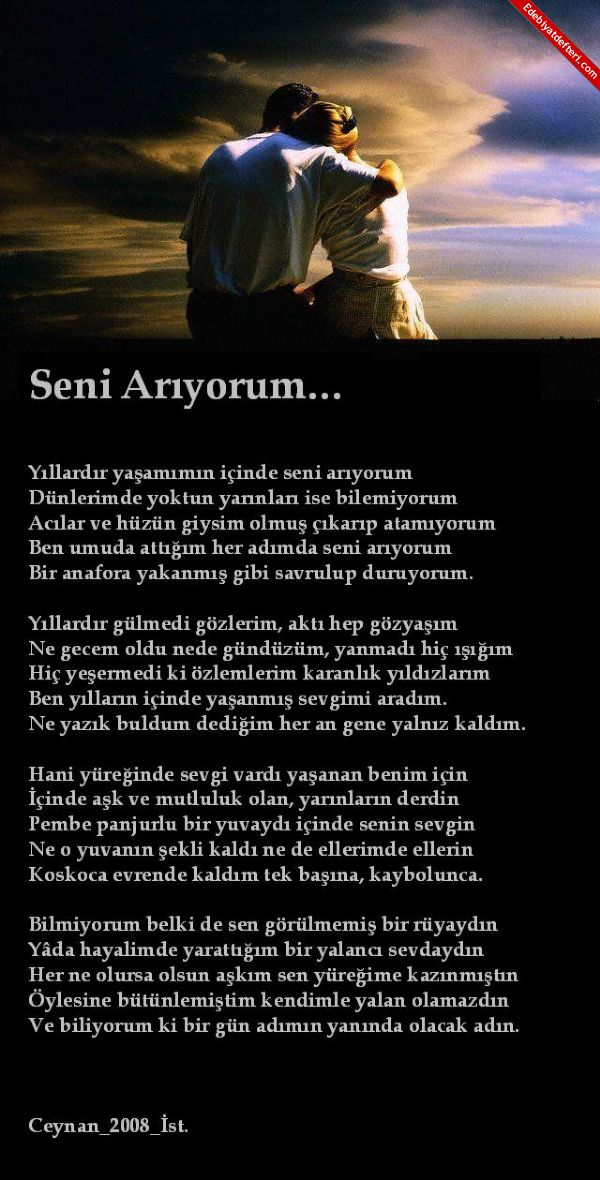 SEN ARIYORUM...