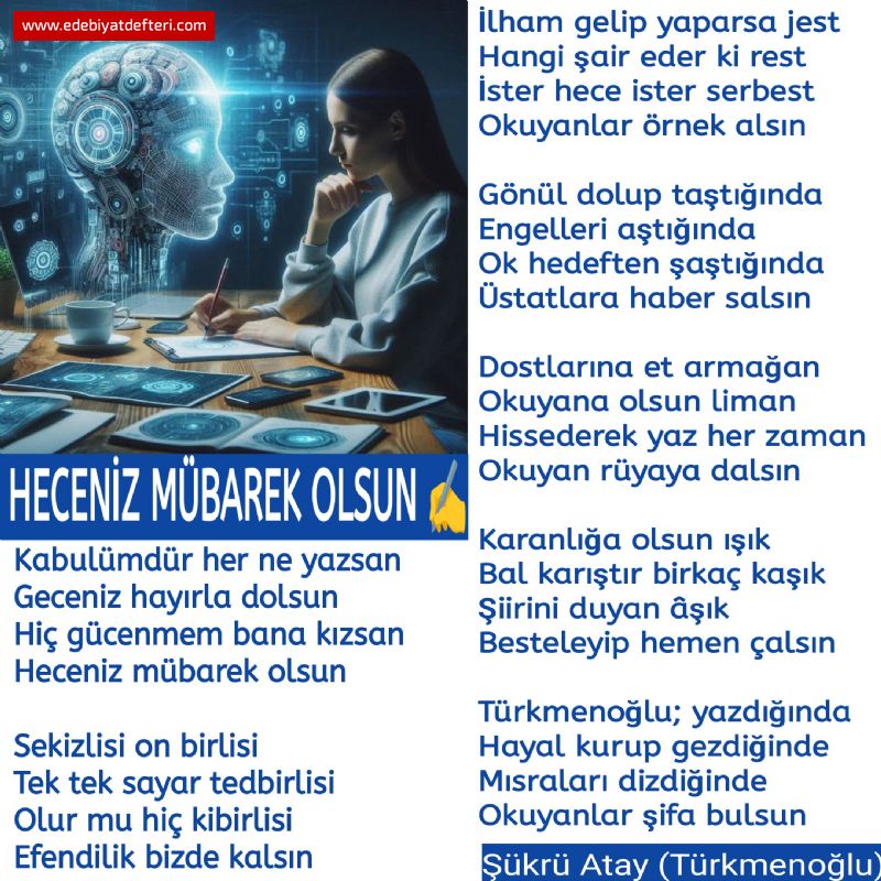 HECENİZ MÜBAREK OLSUN✍️