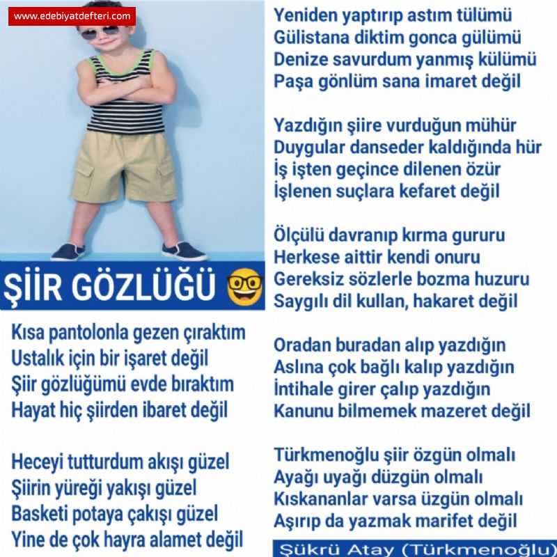 ŞİİR GÖZLÜĞÜ 🤓