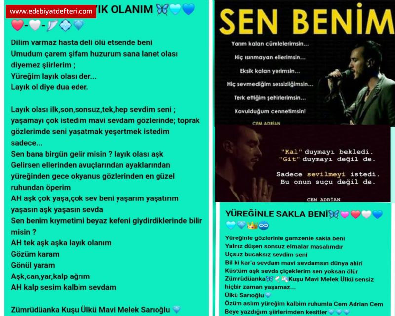 SONSUZ MAVİ RENKLERİMSİN 💎