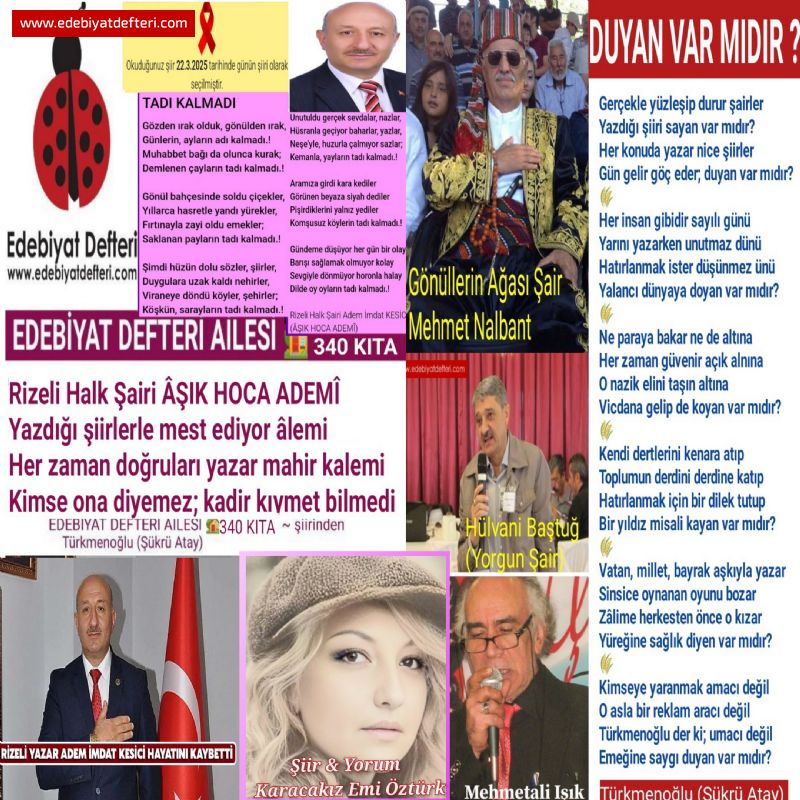 EDEBYAT DEFTER ALES🏡23.Blm