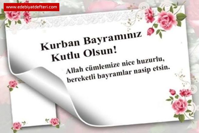 DOSTLAR! BAYRAMINIZ MBAREK OLSUN