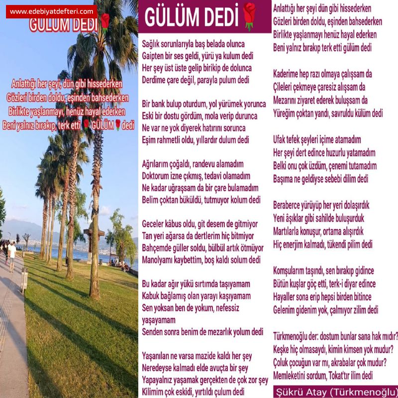 GÜLÜM DEDİ🌹