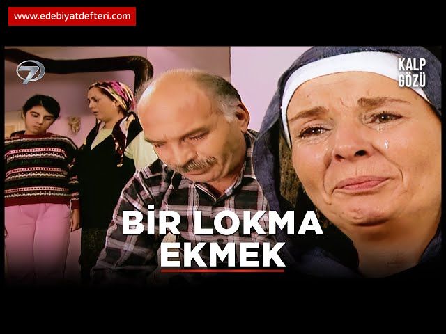 BİR LOKMA EKMEK OLSAM...
