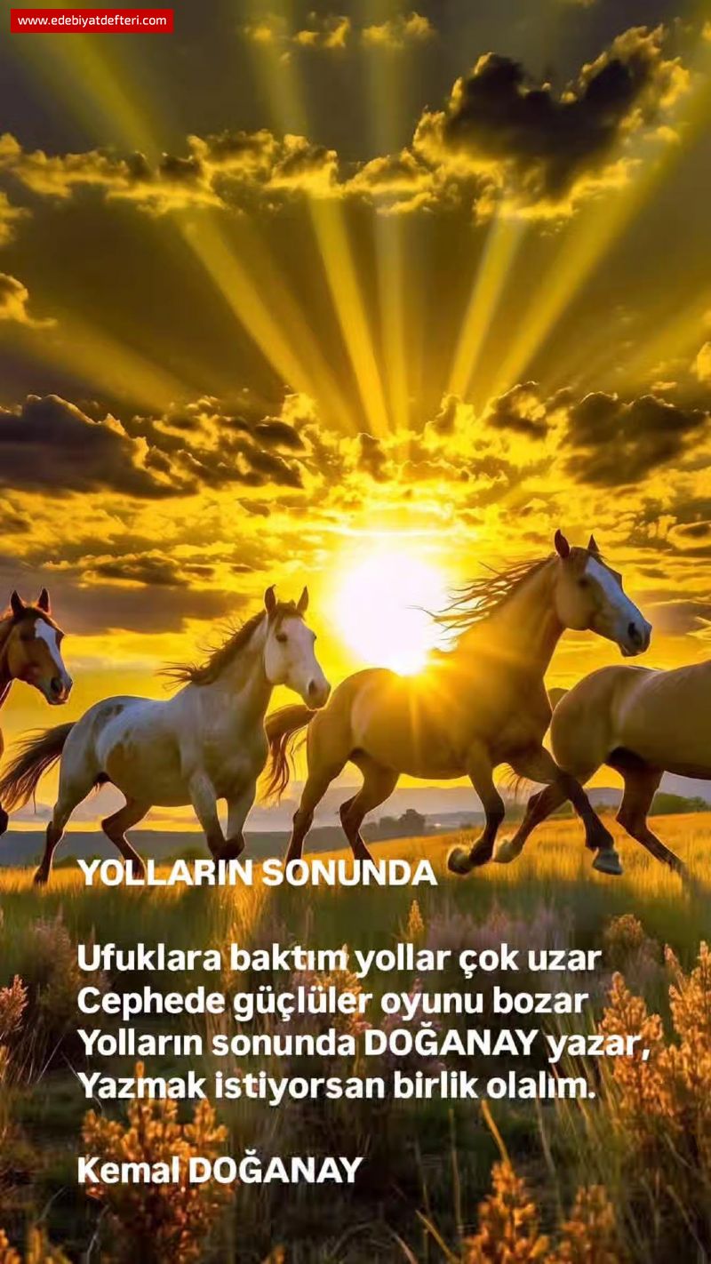 YOLLARIN SONUNDA