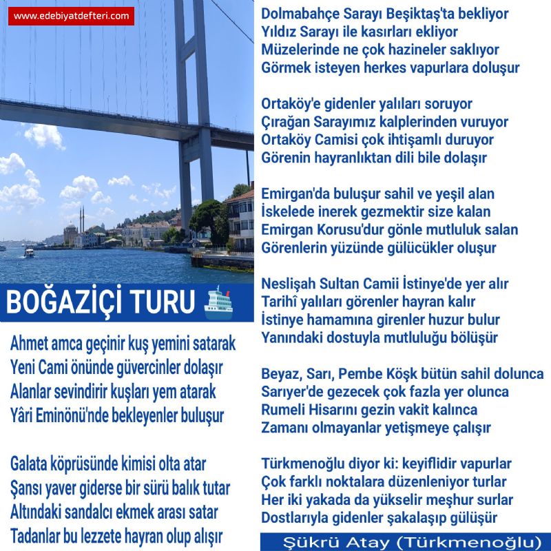 BOĞAZİÇİ TURU 🛳️