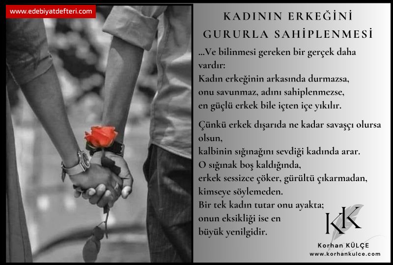 Kadının Erkeğini Gururla Sahiplenmesi