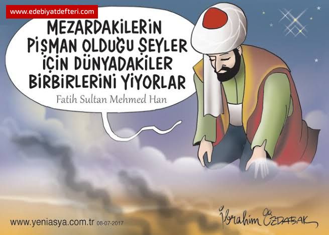 PİŞMAN ZATLAR İLE DOLU MEZARLIK