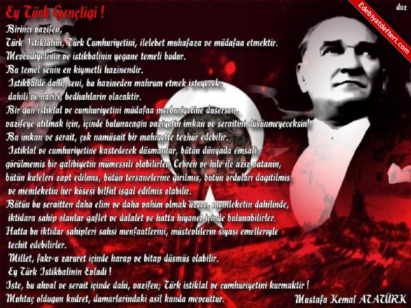 Ben Mustafa Kemal Atatrk!