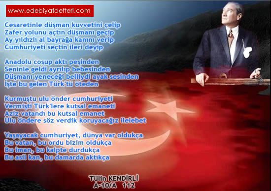 Cumhuriyet Bir Erdemdir