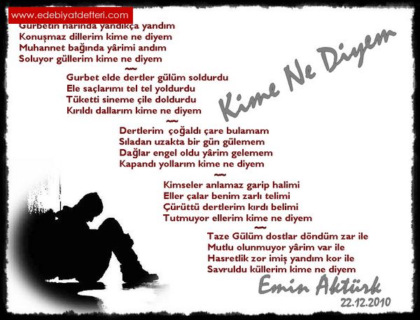 Kime Ne Diyem