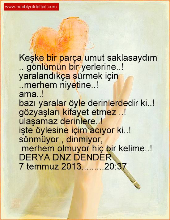 umut saklasaydm..!