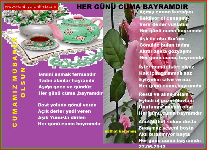 HER GN CUMA BAYRAMDIR