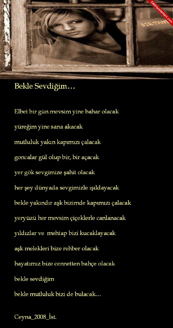 Bekle Sevdim ...