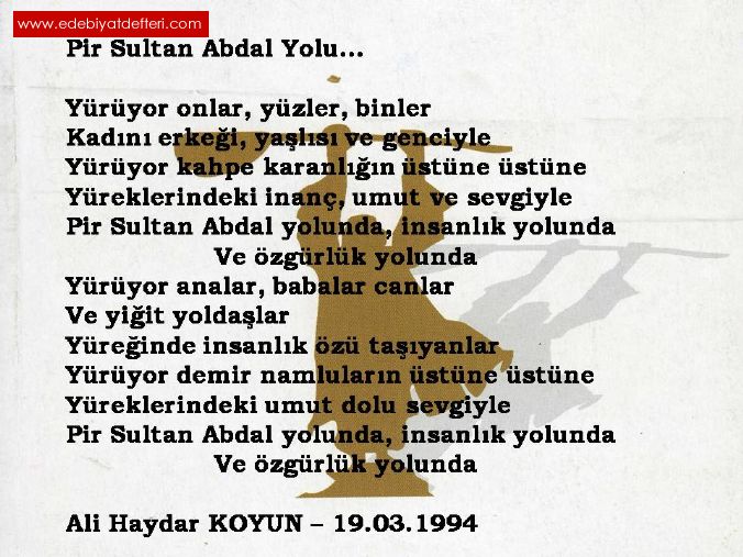 Pir Sultan Abdal Yolu