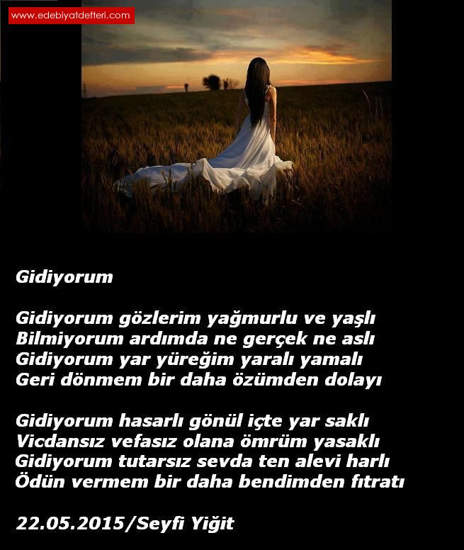 Gidiyorum