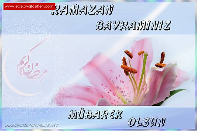 Ramazan Bayramnz Mbarek olsun
