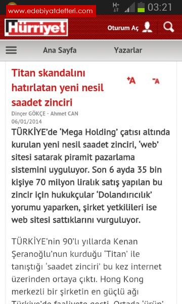 Mega Holdings dolandrclk