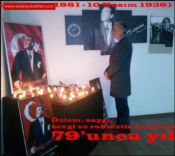 Ulu nder Gazi Mustafa Kemal Atatrk Anyoruz.