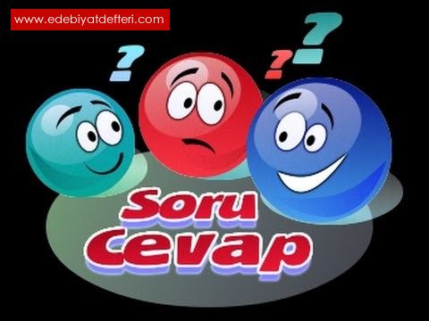 Bu Sorulara cevabnz Nedir?