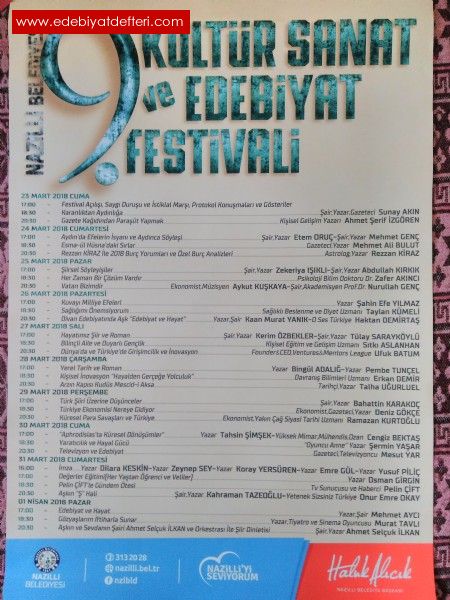 9.Edebiyat Festivali...