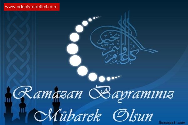 Sanal Dille Ramazan Bayramnz Kutluyorum.