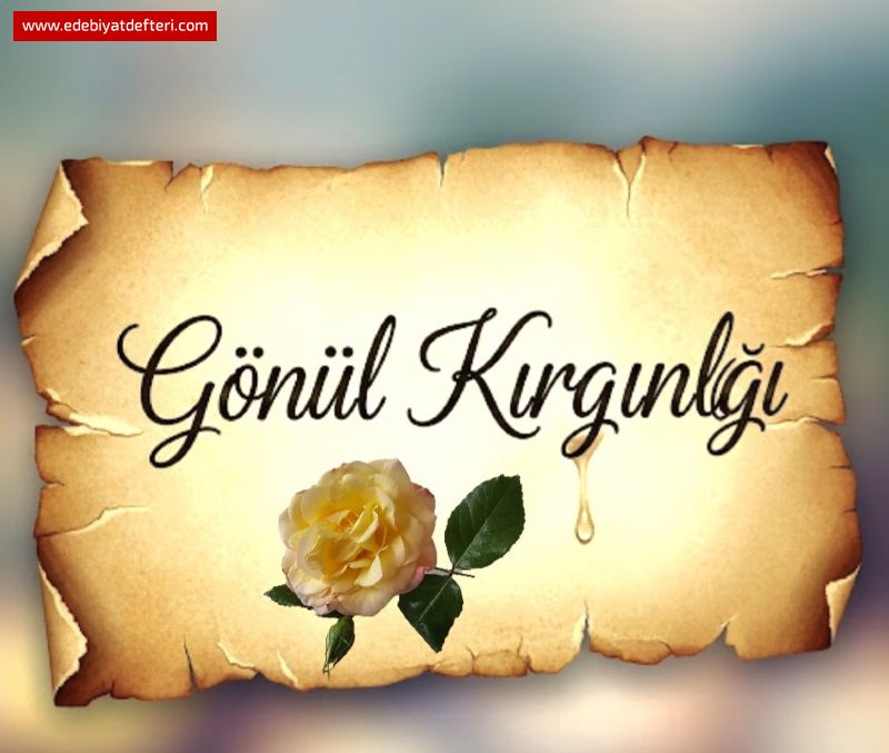 " Gönül Kırgınlığının Derin Suları "