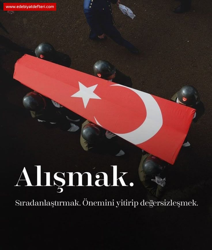 BİR BAYRAĞIN GÖLGESİNDE: ŞEHİTLER.