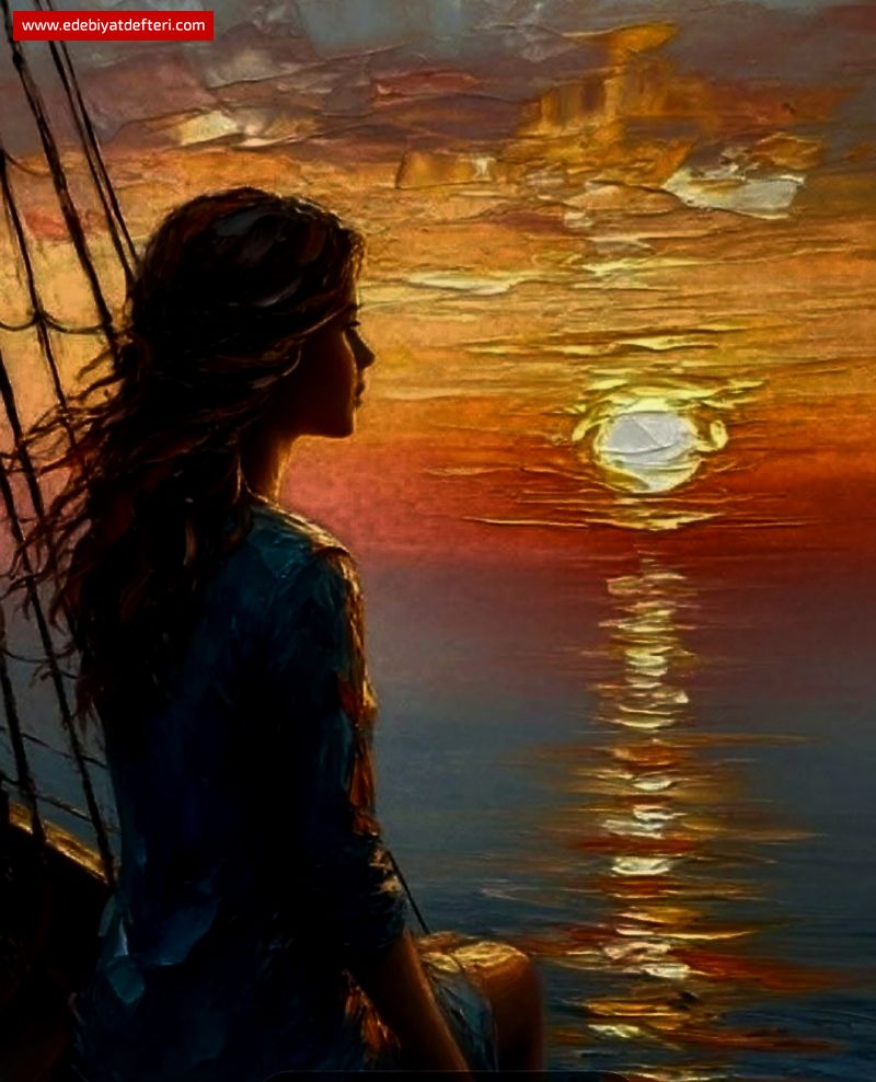 " Geceleri içimde bir Şehir yanıyor sessizce "