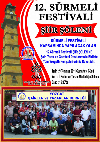 iir leni Daveti- Yozgat Srmeli Festivali