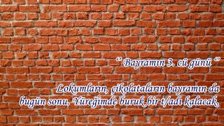 BAYRAM { ESPRL - DUVAR } YAZILARI