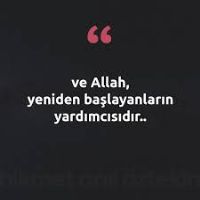 Allah yeniden balayanlarn yanndadr